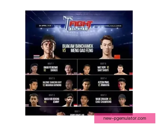 拳坛巅峰对决：搏击巨人之战